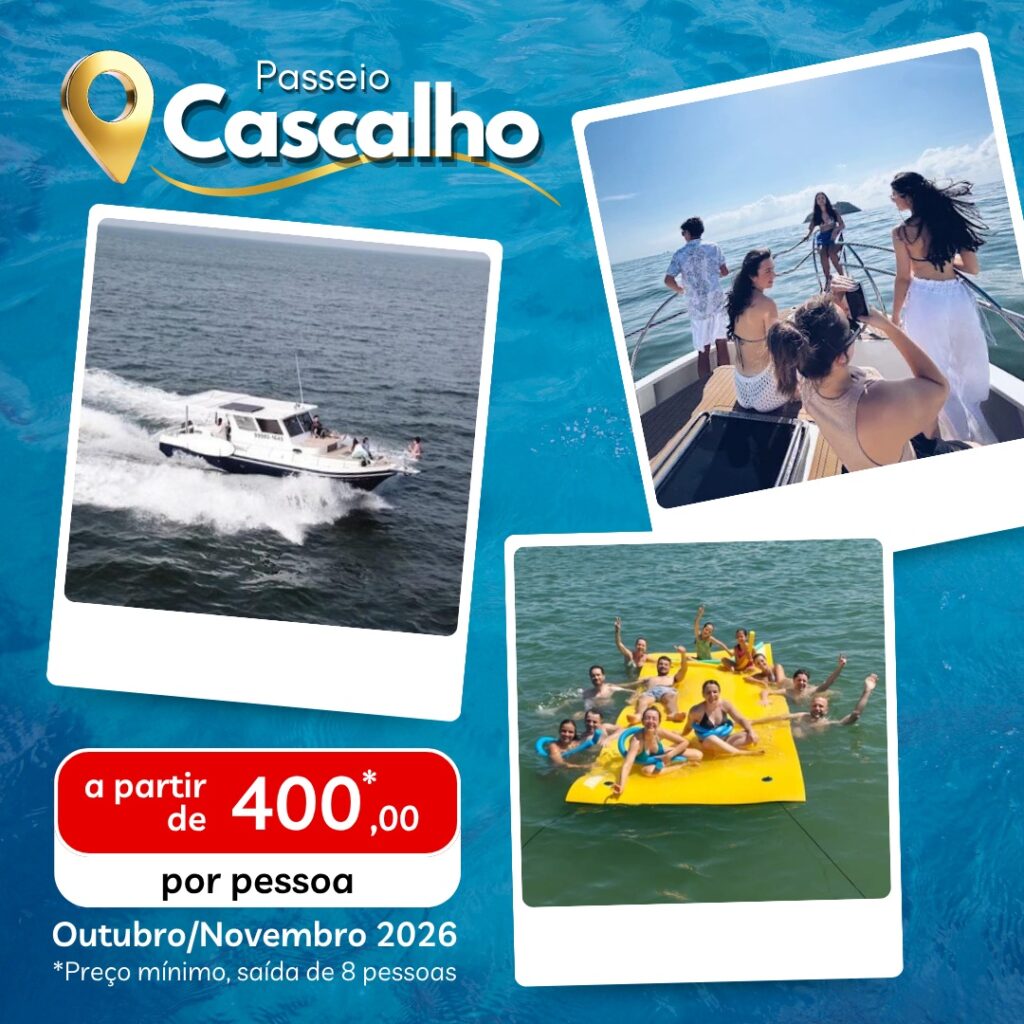 Informações Passeio Cascalho