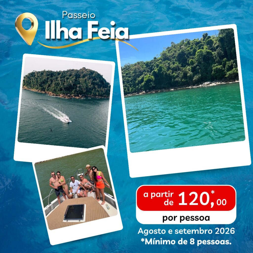 Informações Passeio Ilha Feia